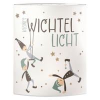 LED-DEKOLEUCHTE  - Weiß, LIFESTYLE, Papier (13/16/5cm)