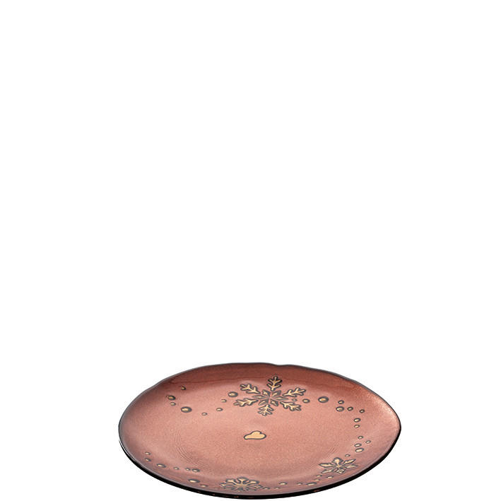 TANJUR PLITKI 17 cm Autentico - crvena, Lifestyle, staklo (17cm) - Leonardo