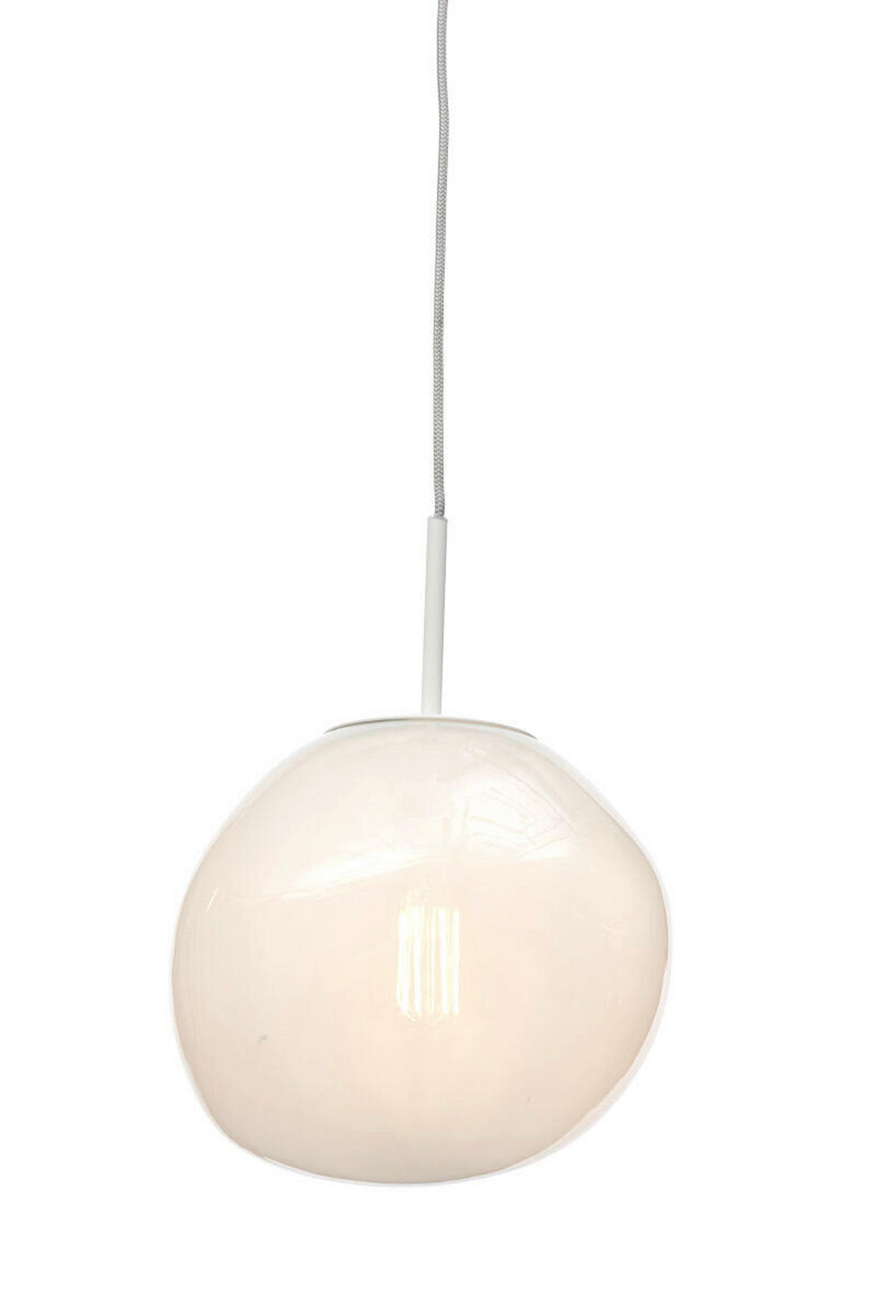 HÄNGLAMPA it's about RoMi 26/37,5 cm  - vit, Trend, glas (26/37,5cm) - It's about Romi