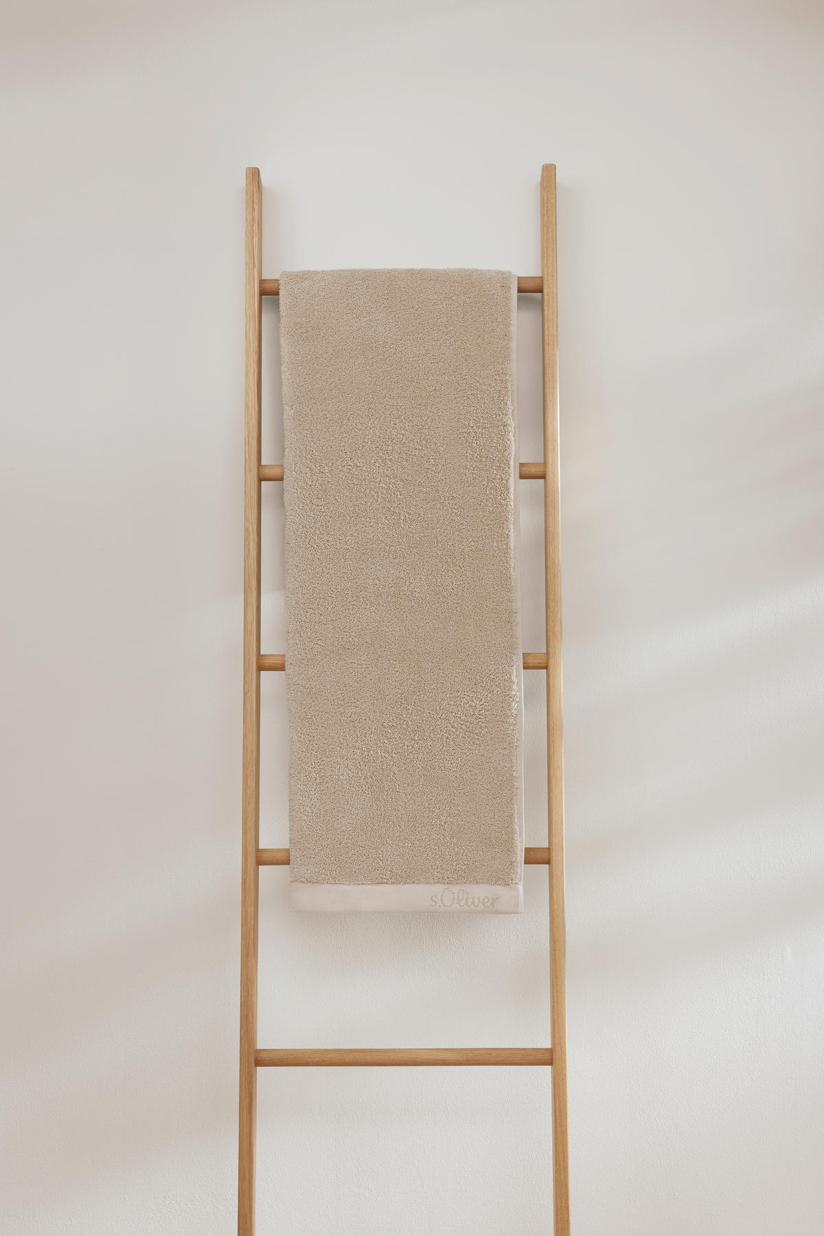 DUSCHTUCH s.Oliver 70/140 cm  - Beige, Trend, Textil (70/140cm) - S. Oliver