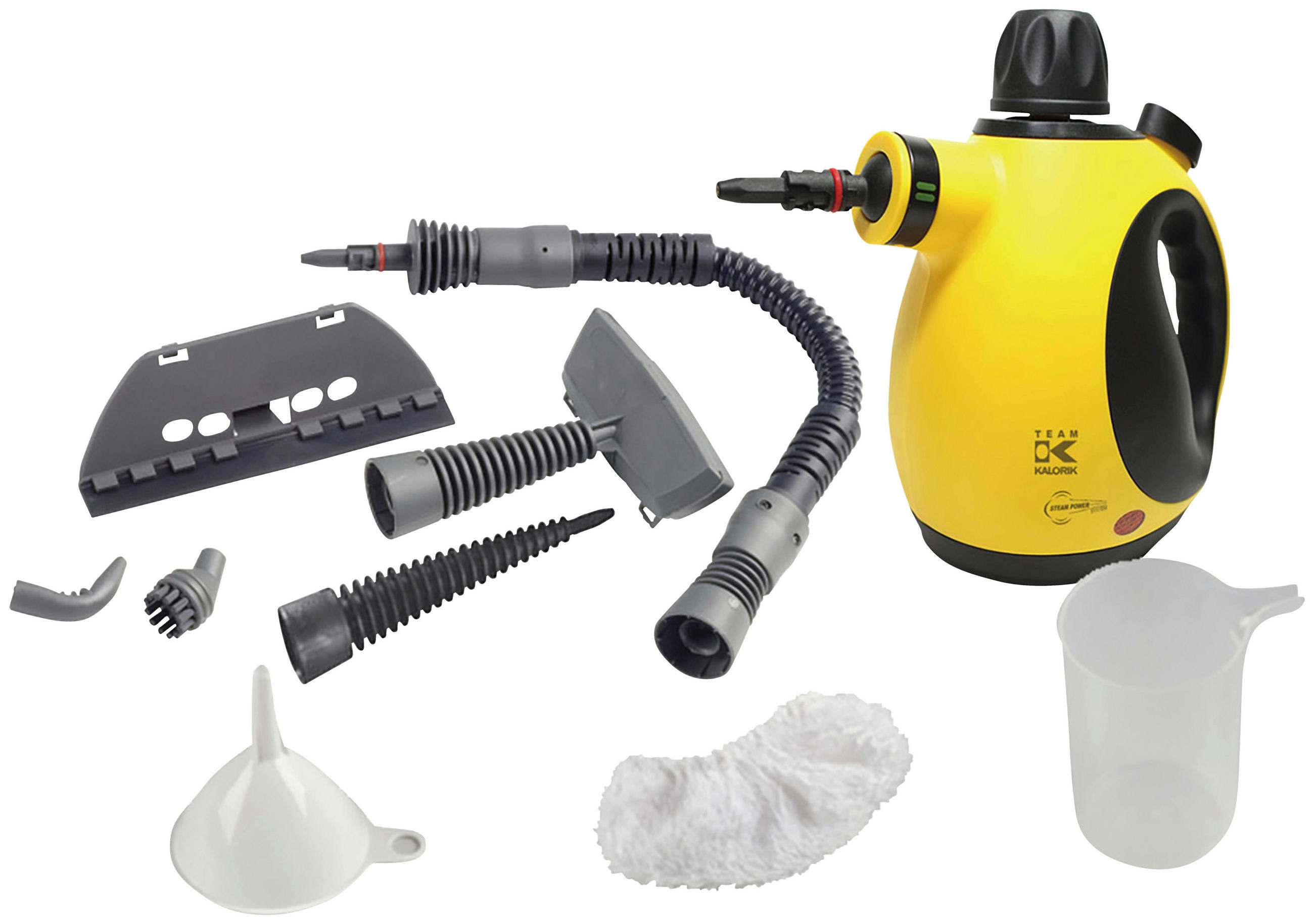 DAMPFREINIGER TKG SFC 1005   - Gelb/Schwarz, KONVENTIONELL, Kunststoff (12/21,5/25cm)
