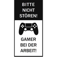 DEKOPANEEL Text  - Multicolor, Basics, Holz (20/40/0,3cm) - Euroart