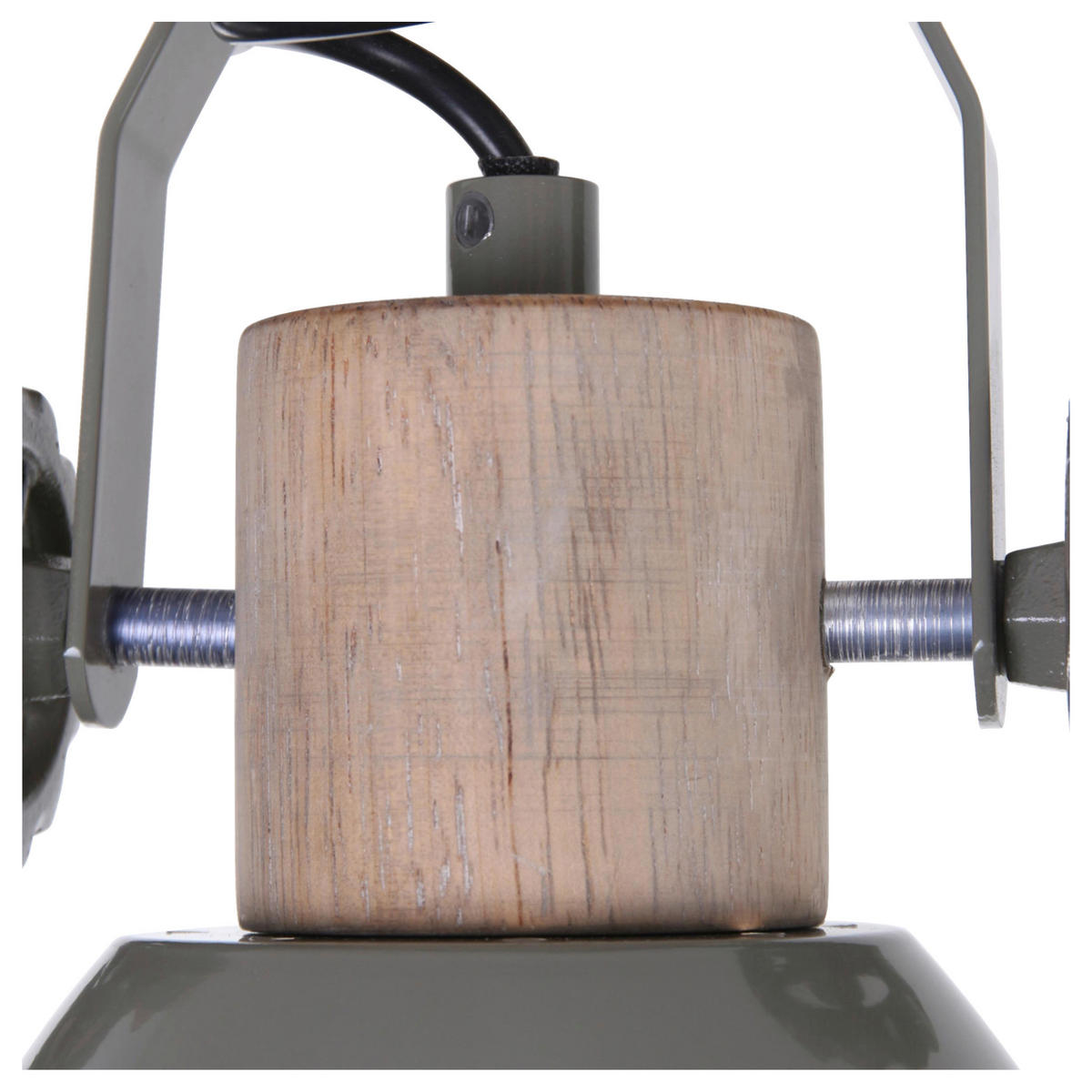 DECKENSPOTS - Anthrazit, Trend, Holz/Metall (32/19/17cm)