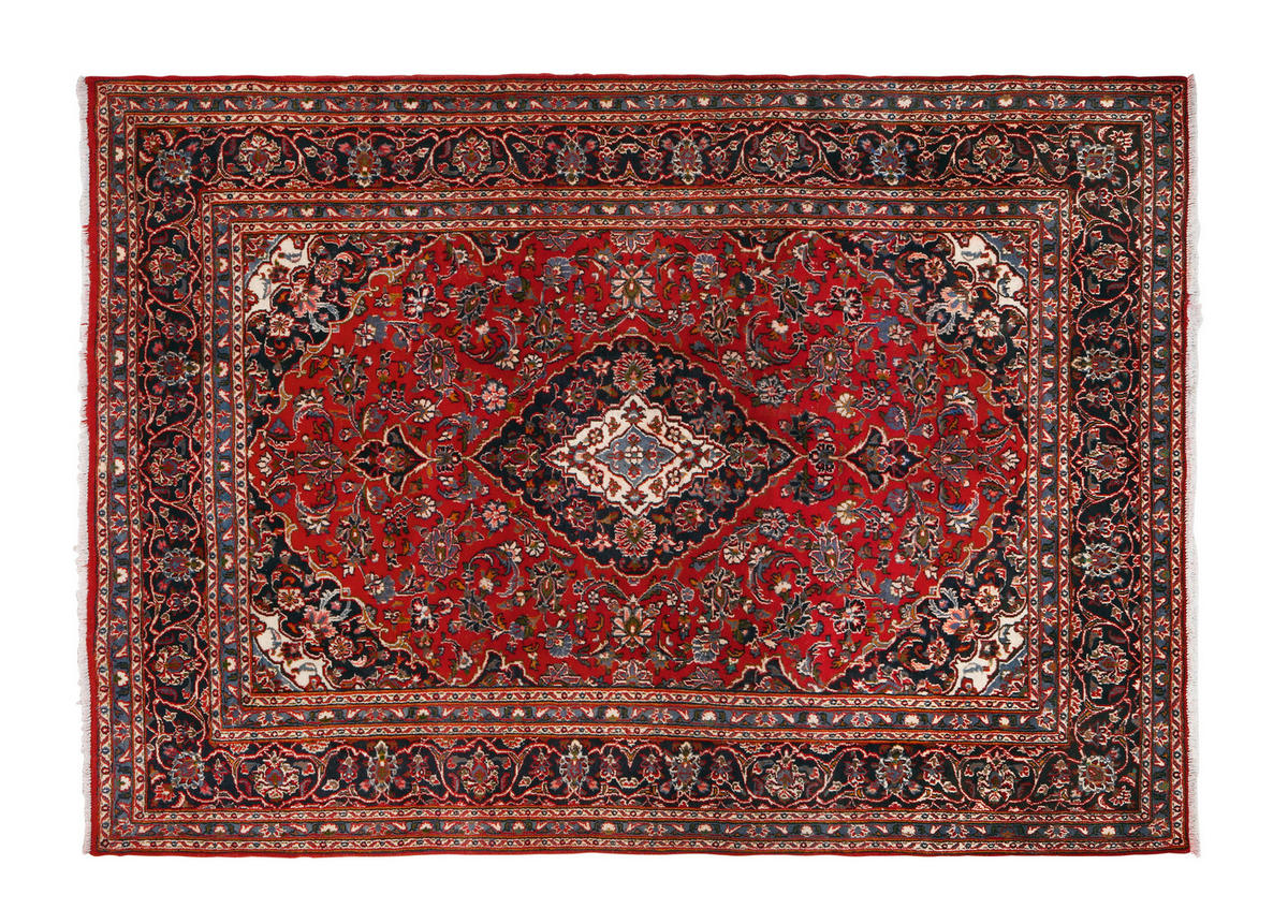 ORIENTTEPPICH 300/400 cm Keshan  - Rot, Lifestyle, Textil (300/400cm) - Cazaris