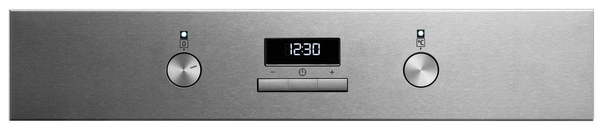 BACKOFENSET ELXB5X  - Edelstahlfarben/Schwarz, Basics, Glas/Metall (59,5/59,4/54,8cm) - Electrolux