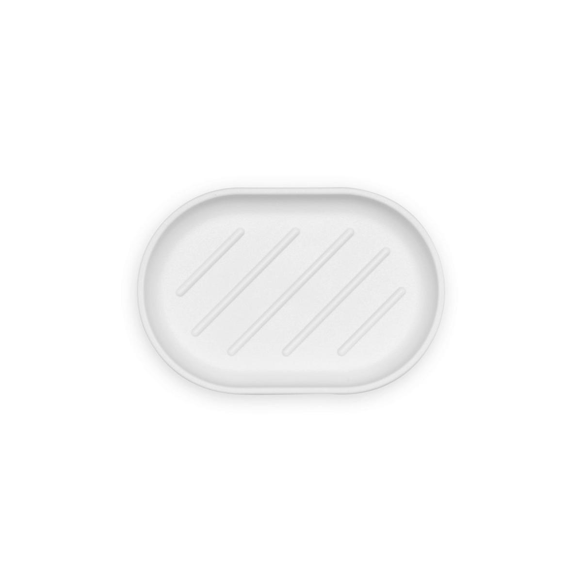 POSUDA ZA SAPUN  bijela  metal  MINDSET  - bijela, Basics, metal (12.1/2.4/8.1cm) - Brabantia