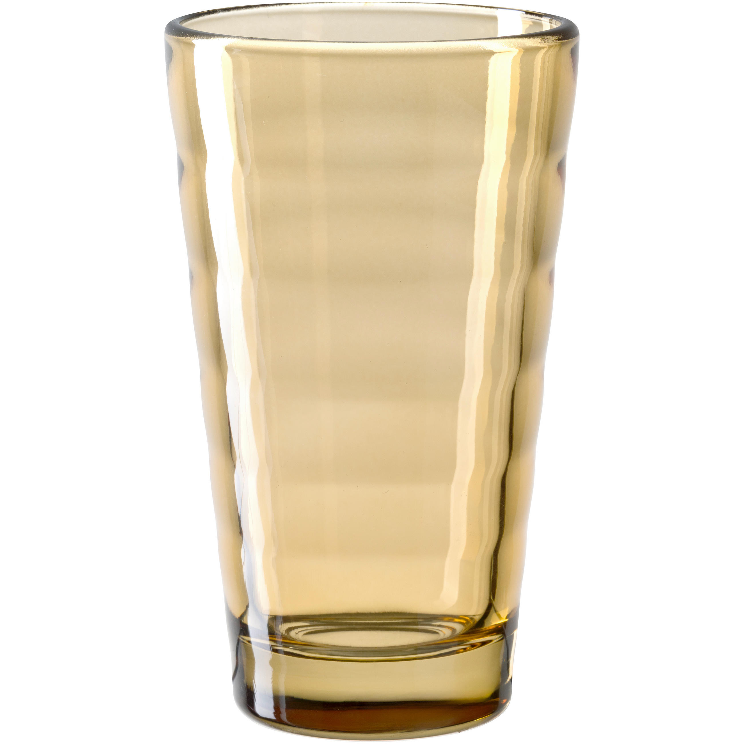 KOZAREC  VERSO 300 ml - barve jantarja, Basics, steklo (8,0/13,2/8,0cm) - Leonardo