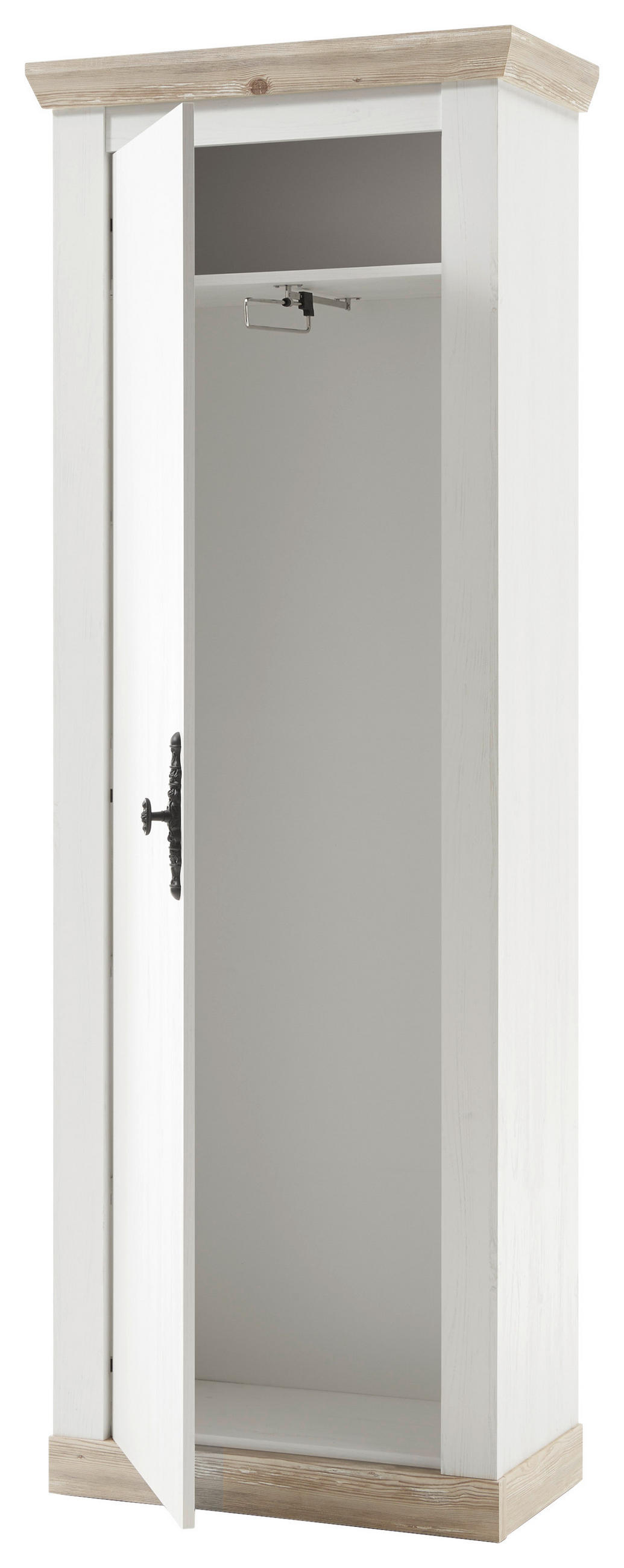 GARDEROBE  in 73/201/38 cm  - Hellbraun/Pinienfarben, Design, Holzwerkstoff (73/201/38cm) - MID.YOU
