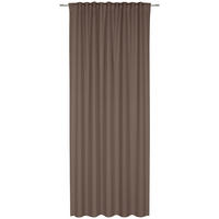 HOTOVÝ ZÁVĚS, zatemnění, 135/245 cm - hnědá, Basics, textil (135/245cm) - Esposa
