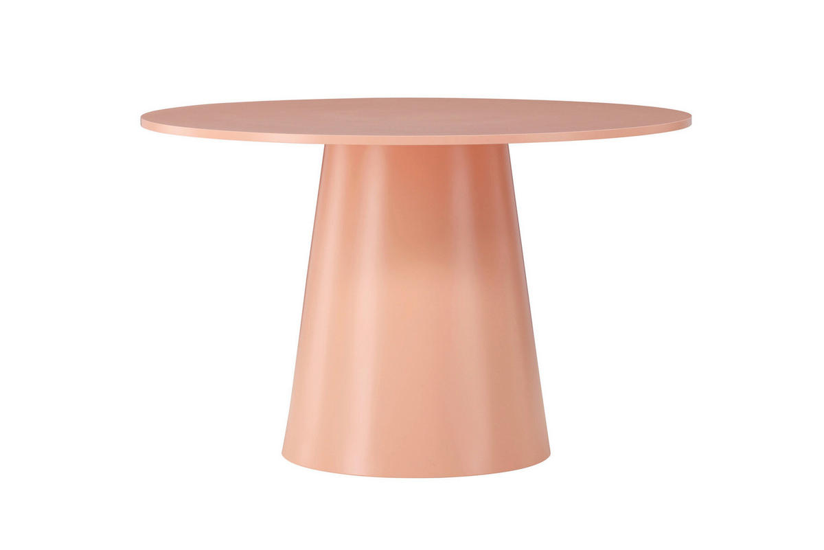 ESSTISCH in Holz  - Orange, MODERN, Holz (120/75cm) - Livetastic