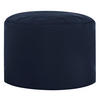 POUF in Dunkelblau Textil  - Dunkelblau, Design, Textil (50/30/50cm)