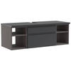 WASCHBECKENUNTERSCHRANK 120/41/47 cm  - Graphitfarben/Grau, Modern, Holzwerkstoff (120/41/47cm) - Held