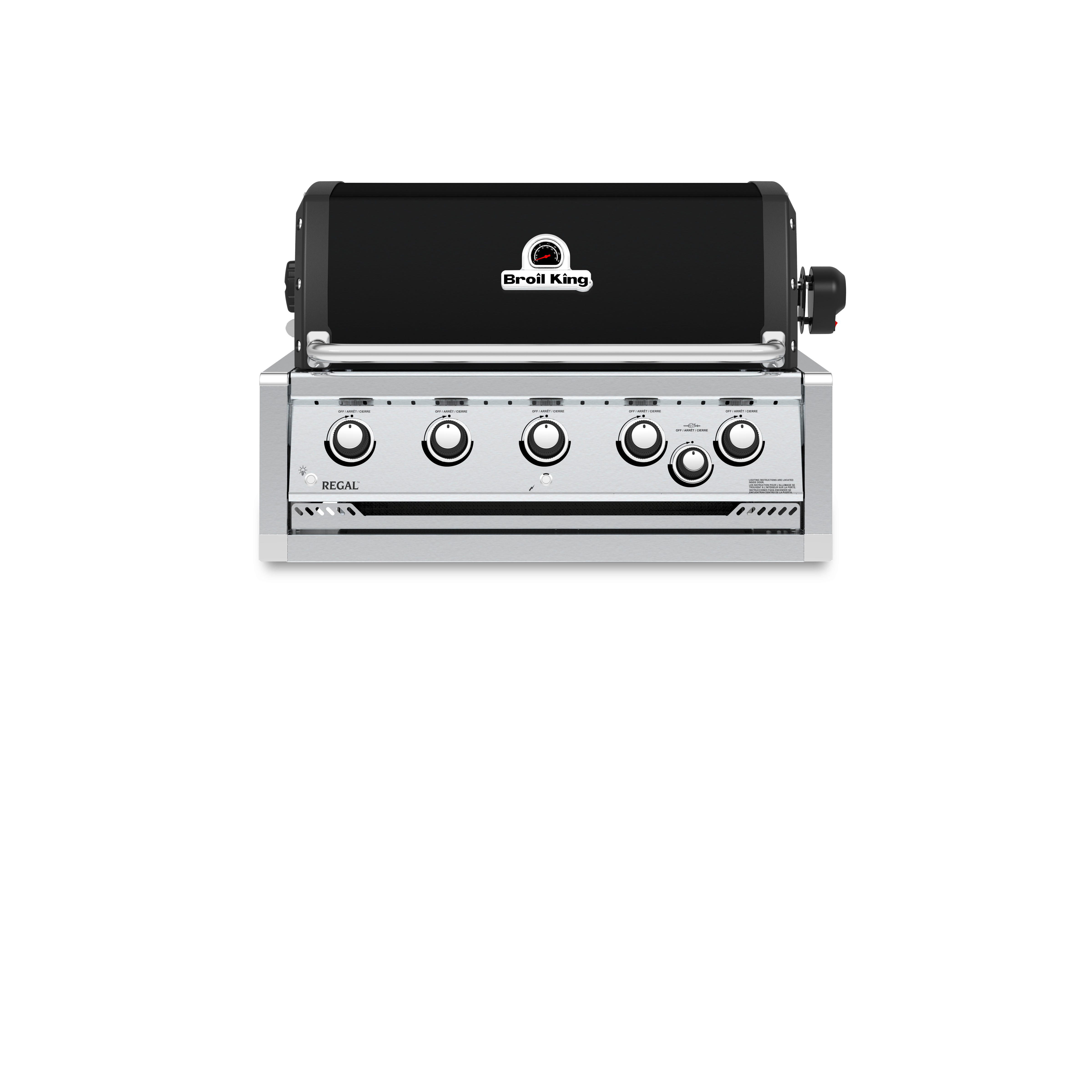 Roštilj UGRADBENI REGAL 570  crna  - crna, Basics, metal (95.1/62.5/68.5cm) - Broil King