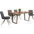 STUHL Lederlook Edelstahlfarben, Taupe - Taupe/Edelstahlfarben, Design, Textil/Metall (51,5/89/65,5cm) - Novel STUHL Lederlook Edelstahlfarben, Taupe - Taupe/Edelstahlfarben, Design, Textil/Metall (51,5/89/65,5cm) - Novel