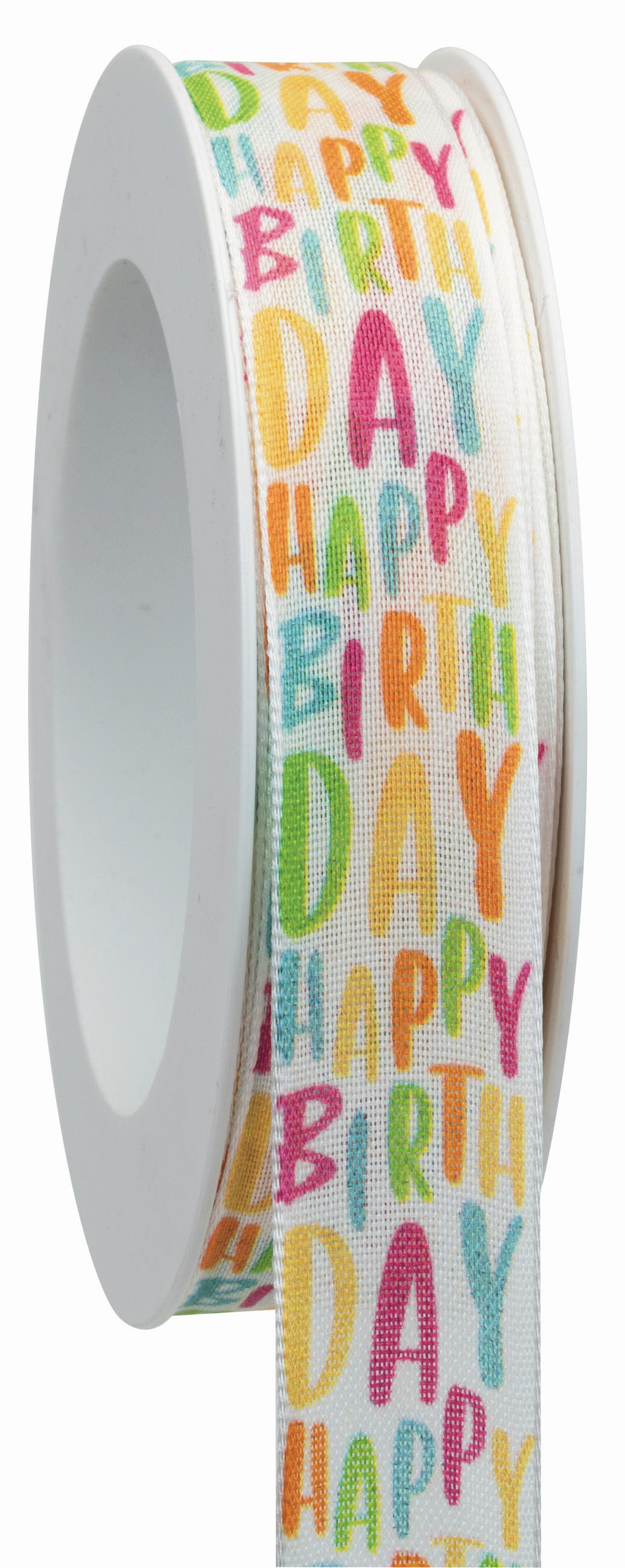 GESCHENKBAND  - Multicolor, Basics, Kunststoff (2,5cm)