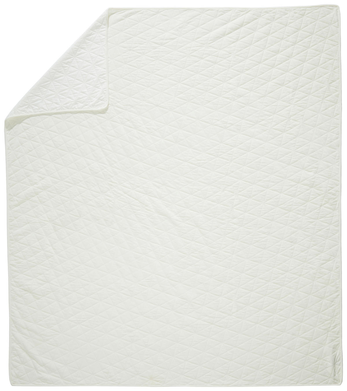 PŘEHOZ NA POSTEL, polyester, 220/240 cm - krémová, Design, textil (220/240cm) - Novel