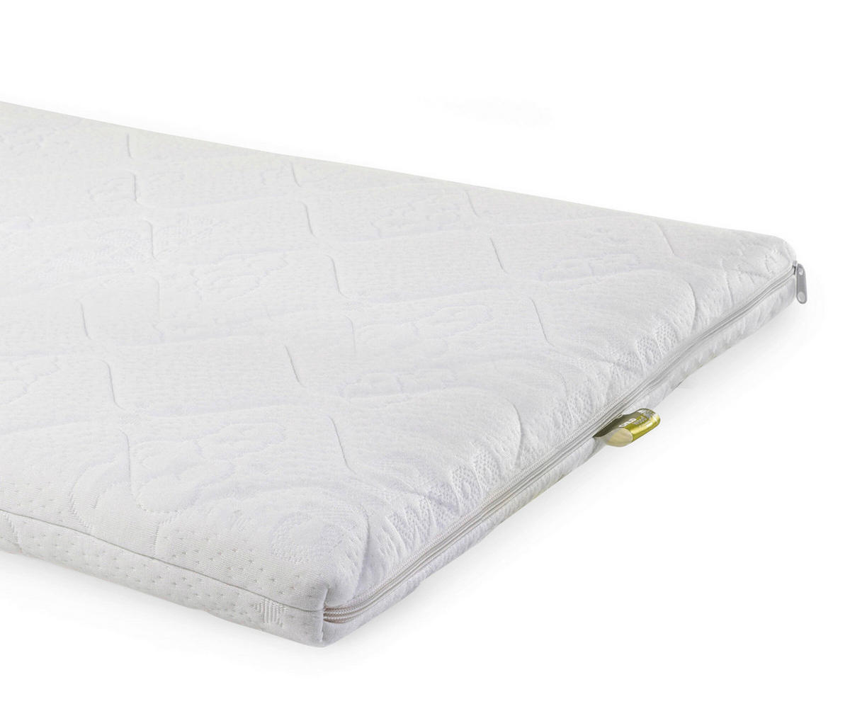 LAUFGITTERMATRATZE Polyetherschaumkern Safesleeper 75/7/95 cm  - Weiß, Basics, Kunststoff (75/7/95cm) - Childhome