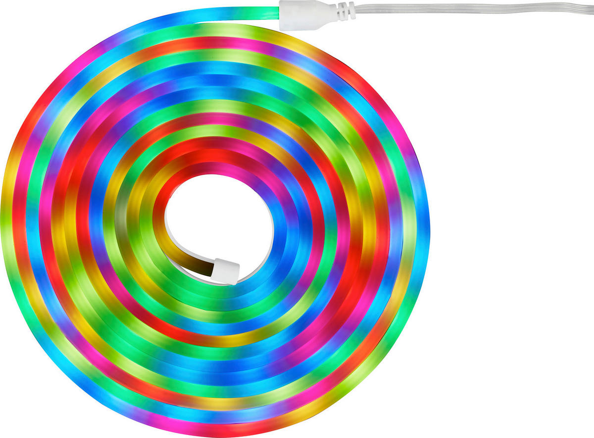 LED SZALAG 500 cm  - fehér, Basics, műanyag (500cm)
