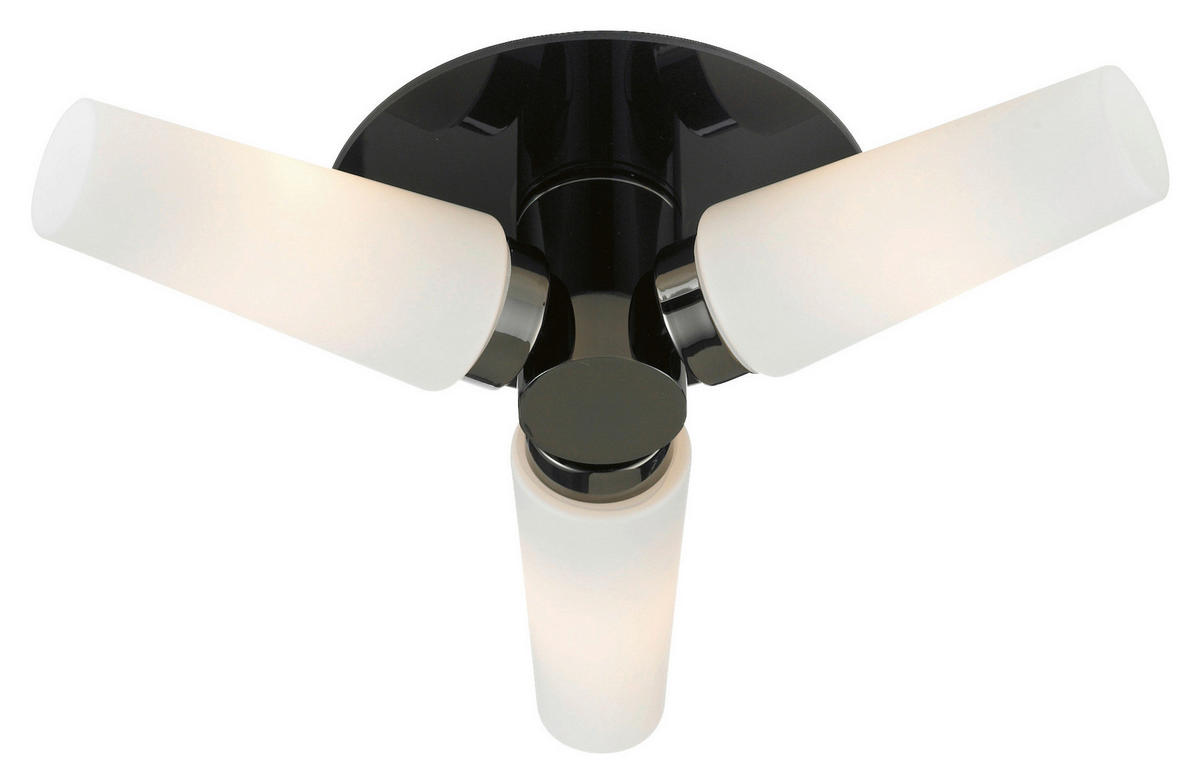 DECKENLEUCHTE     - Schwarz/Weiß, Basics (39/12/39cm) - Markslöjd