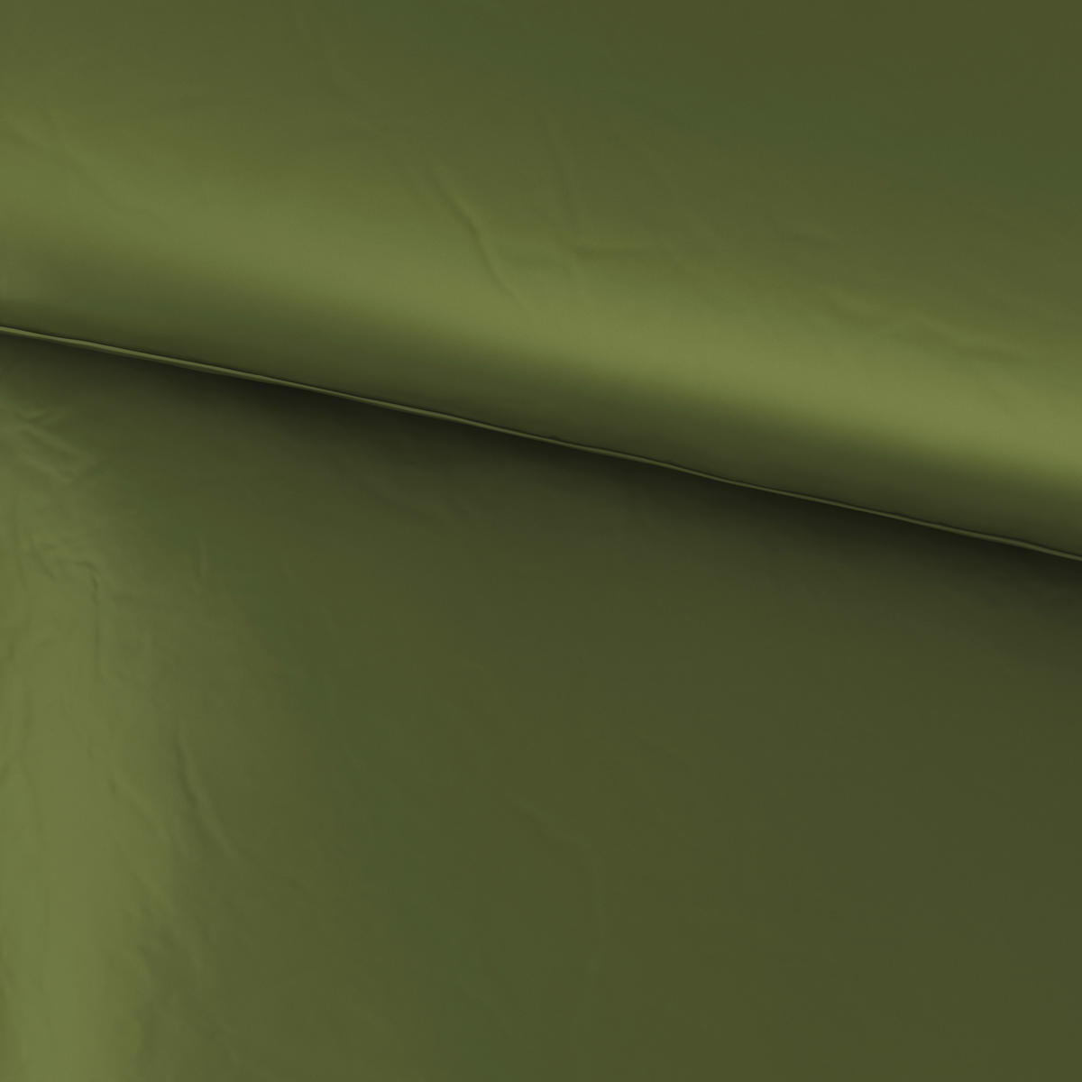 BETTWÄSCHE Segesta Satin 200/200 cm  - Dunkelgrün, MODERN, Textil (200/200cm) - Novel