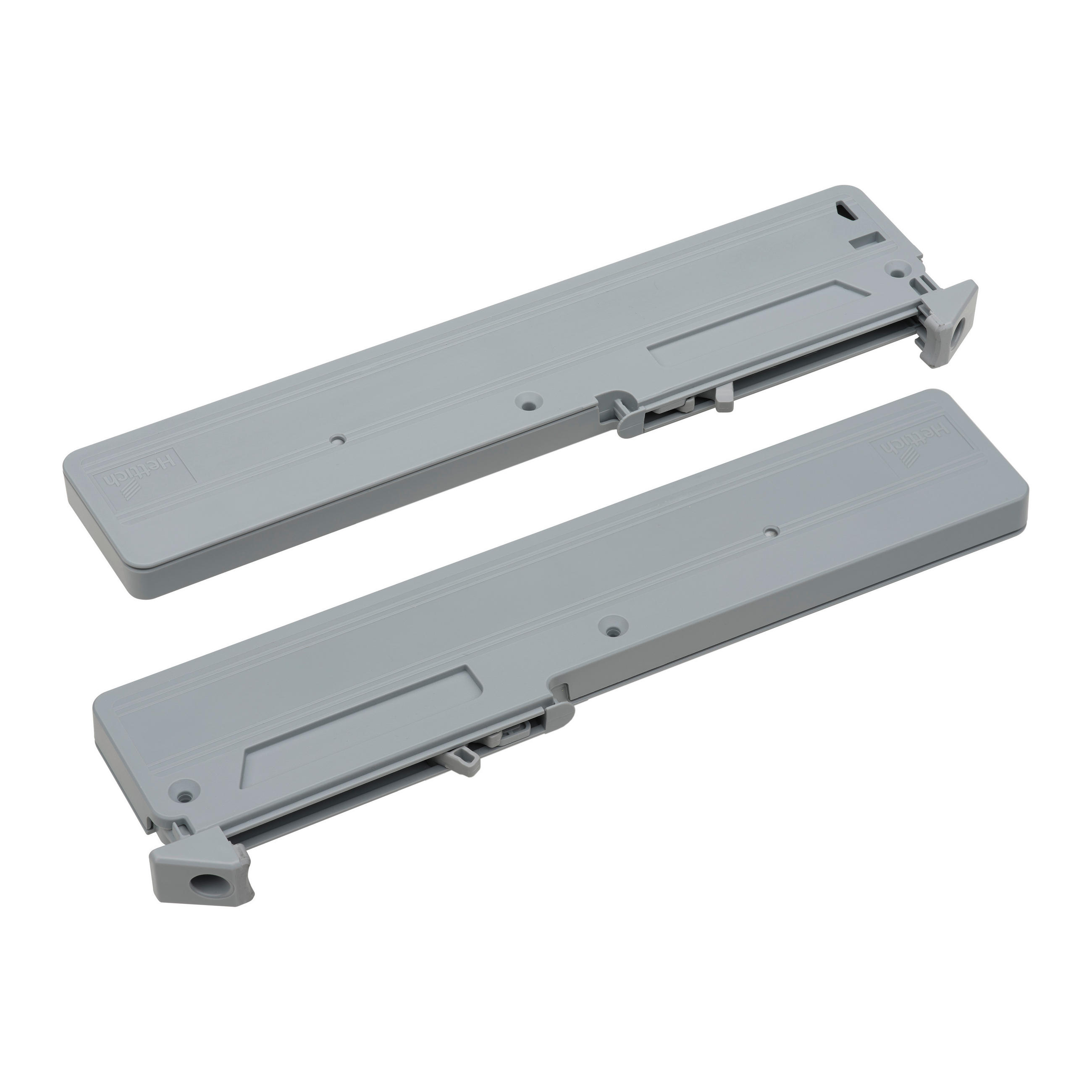 TLMIČ DVERÍ, sivá, 17,5/1,5/5,5 cm - sivá, Basics, plast (17,5/1,5/5,5cm) - Xora