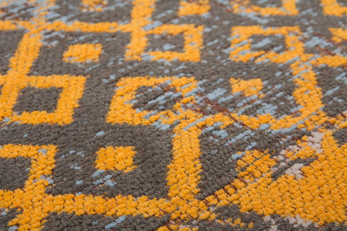 LÄUFER 80/150 cm Symphony 160 Gold Goldfarben  - Goldfarben, KONVENTIONELL, Textil (80/150cm)