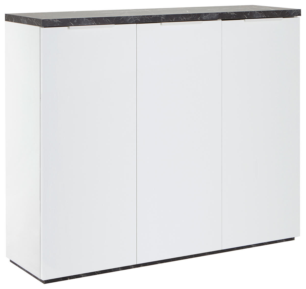 OMARA ZA ČEVLJE barve hrasta, bela - barve hrasta/bela, Moderno, kovina/leseni material (120/102,3/35cm) - Carryhome