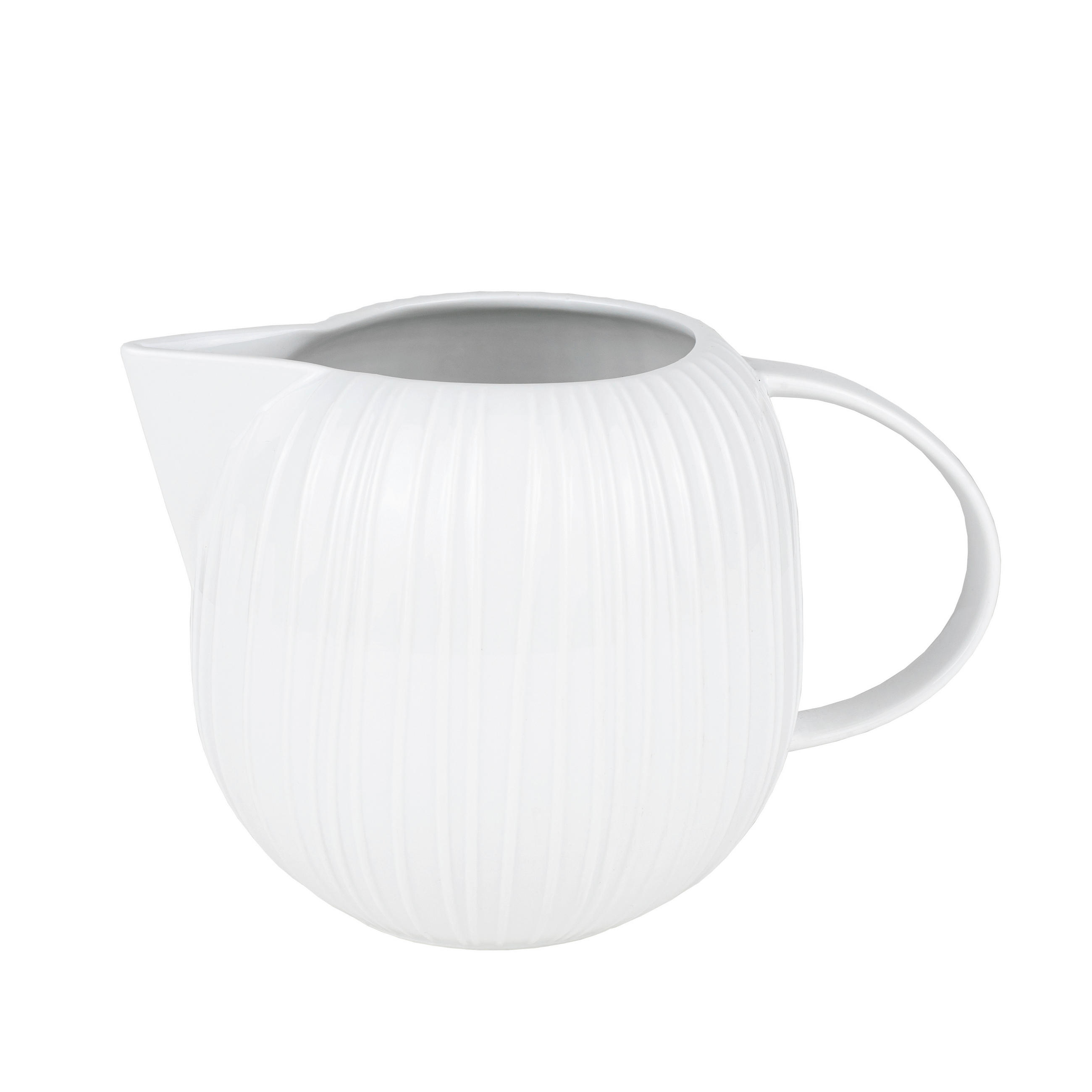 DEKOKRUG - Weiss, Basics, Keramik (15/14,5cm) - Räder