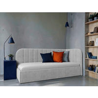 POLSTERBETT 90/200 cm, inkl. Lattenrost, Bettkasten,  in Grau  - Schwarz/Grau, MODERN, Holz/Holzwerkstoff (90/200cm) - MID.YOU