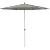 SONNENSCHIRM  300/300 cm  - Graubraun/Silberfarben, Modern, Textil/Metall (300/300cm) - Glatz