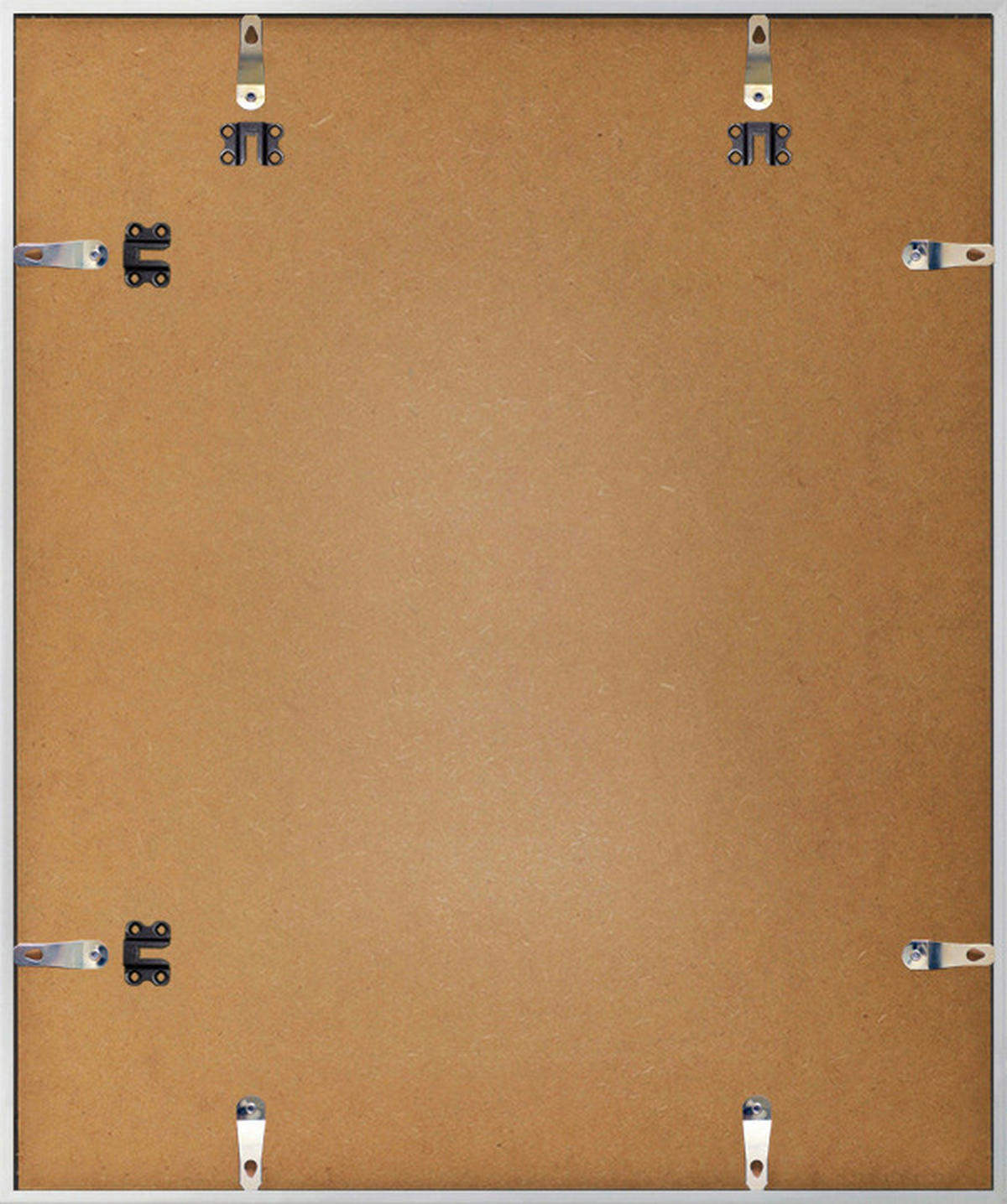 BILDERRAHMEN - Chromfarben, Basics, Papier/Holzwerkstoff (50/60/1,8cm)