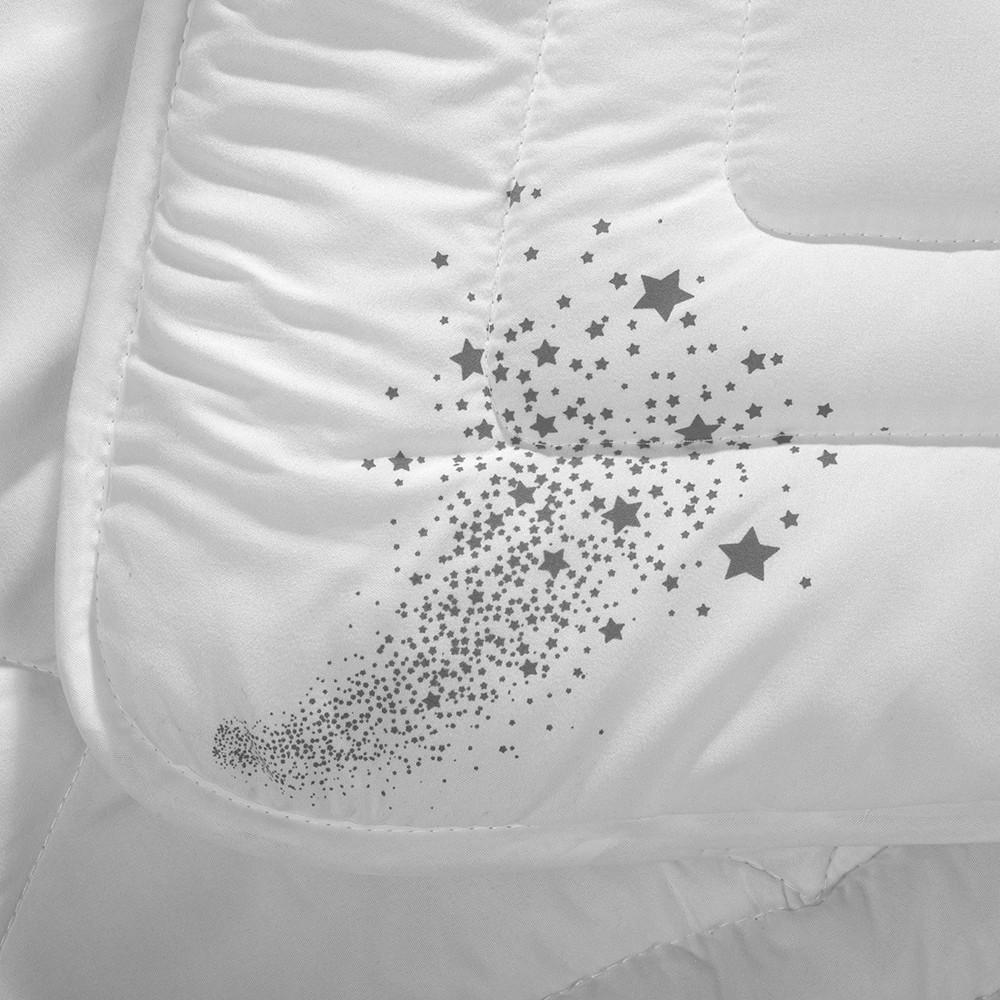 Thumbnail - Ribeco Bettdecke Jan, Grau, Weiß, Textil, Füllung: Polyester, 240x220 cm, Textiles Vertrauen - Oeko-Tex®, für Hausstauba...