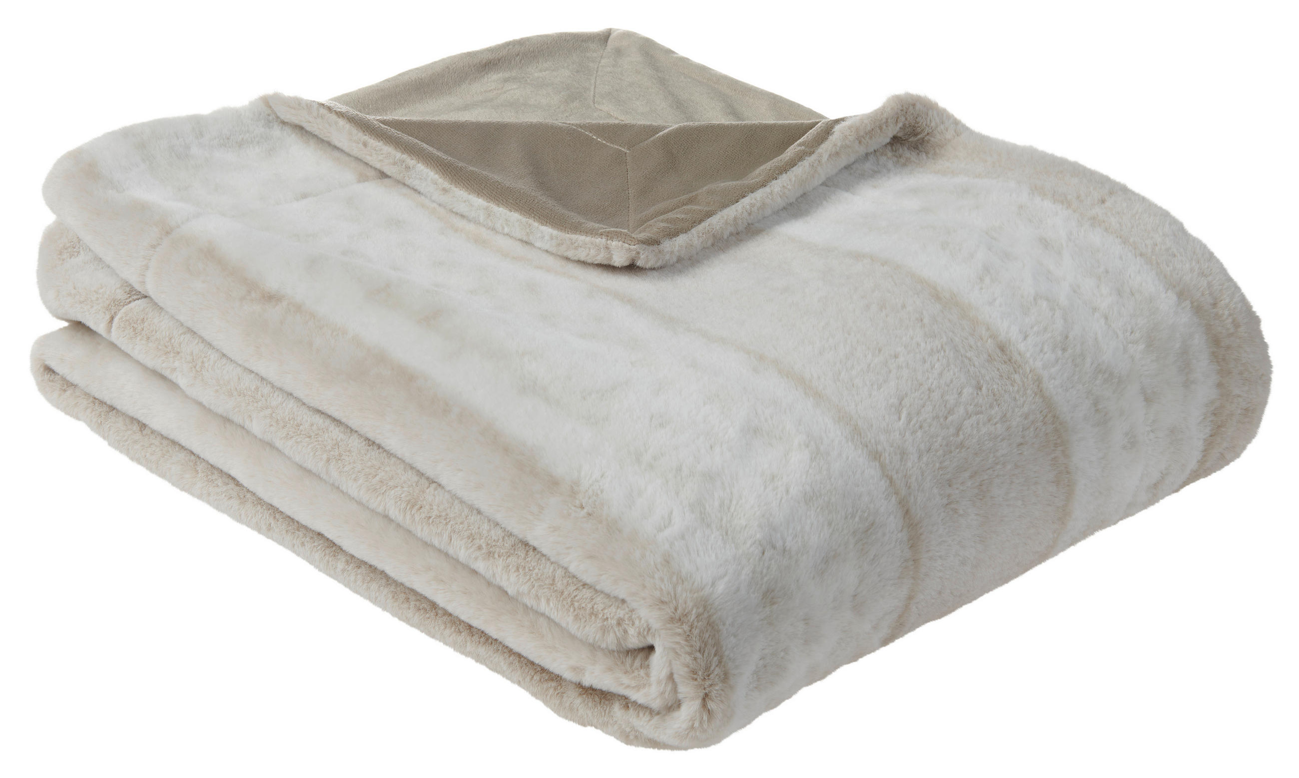 Kuscheldecke Karin Taupe 150x200 Cm