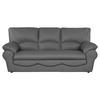 SCHLAFSOFA in Leder Anthrazit  - Anthrazit/Schwarz, Design, Leder/Kunststoff (205/92/85cm) - Livetastic