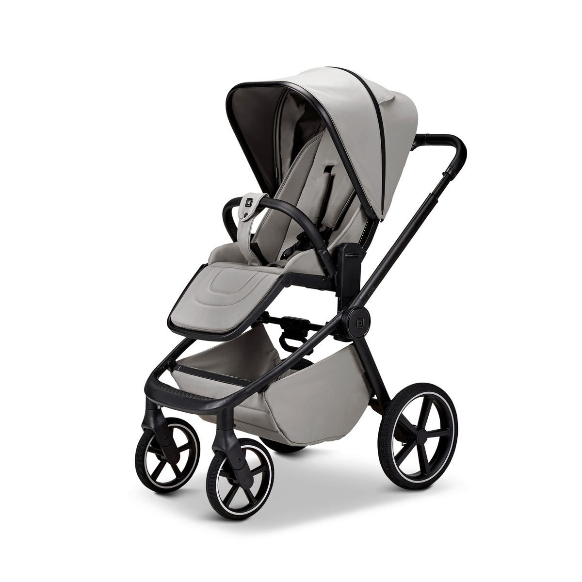 BUGGY Hype  - Blaugrau/Schwarz, Basics, Textil (96/57/114cm) - Moon