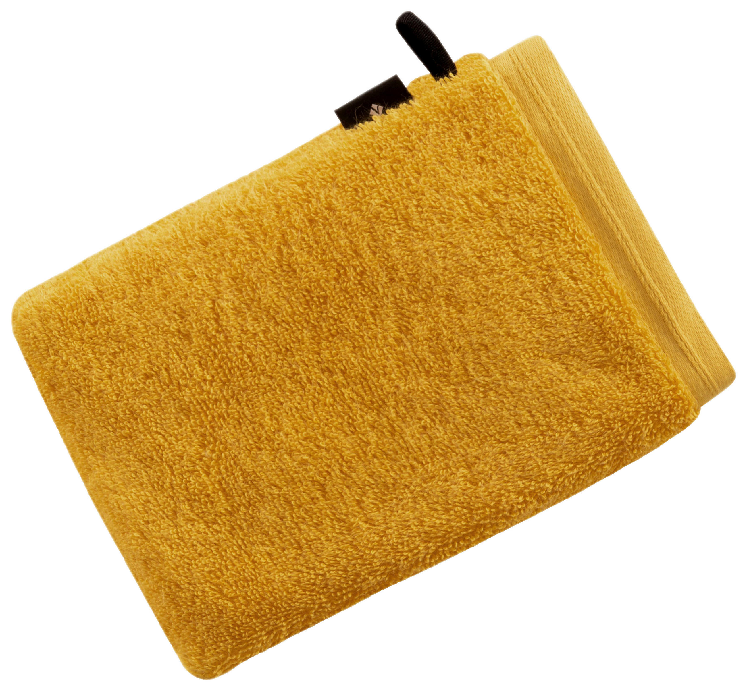 Vossen Waschlappen Vegan Life Currygelb 22x16 cm