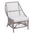 RATTANSESSEL - Naturfarben/Weiß, Trend, Holz/Textil (70/90/73cm) - Ambia Home