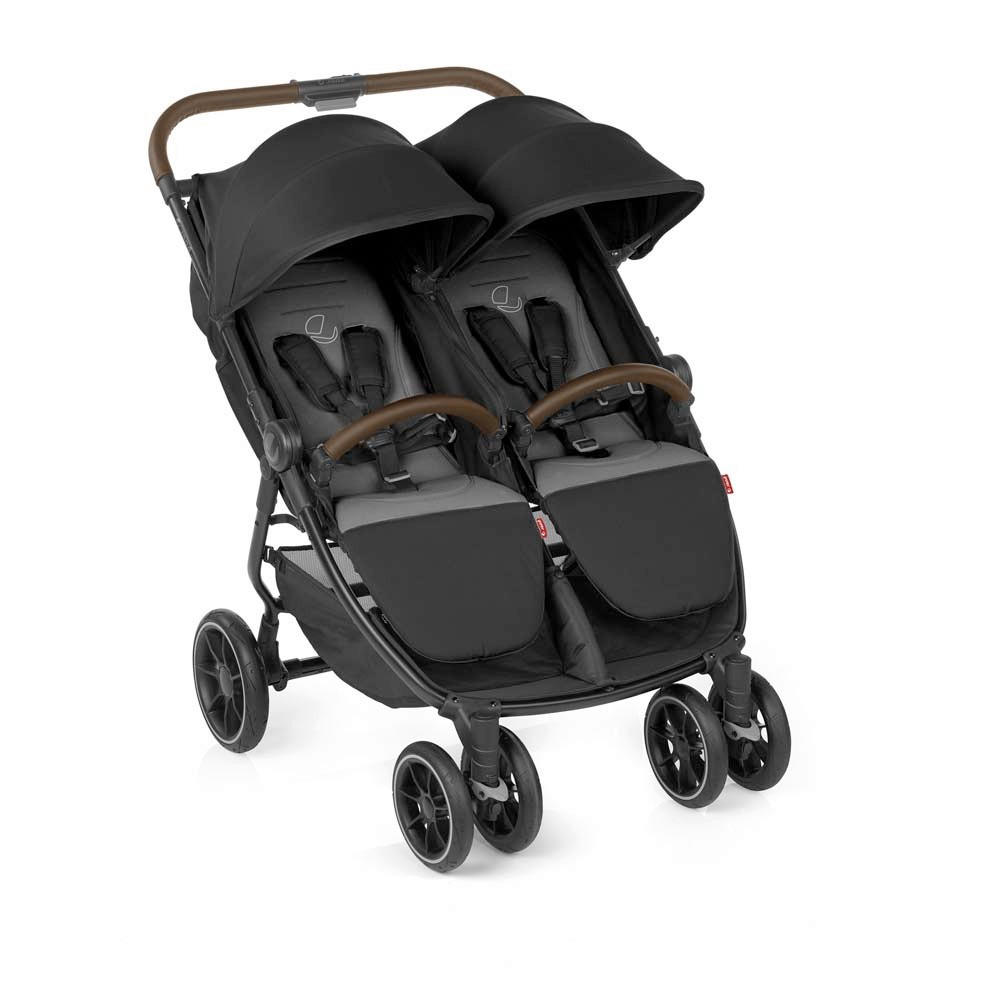 KOLICA ZA BLIZANCE  JANE TWINLINK  - crna, Basics, metal/tekstil (97/75cm)