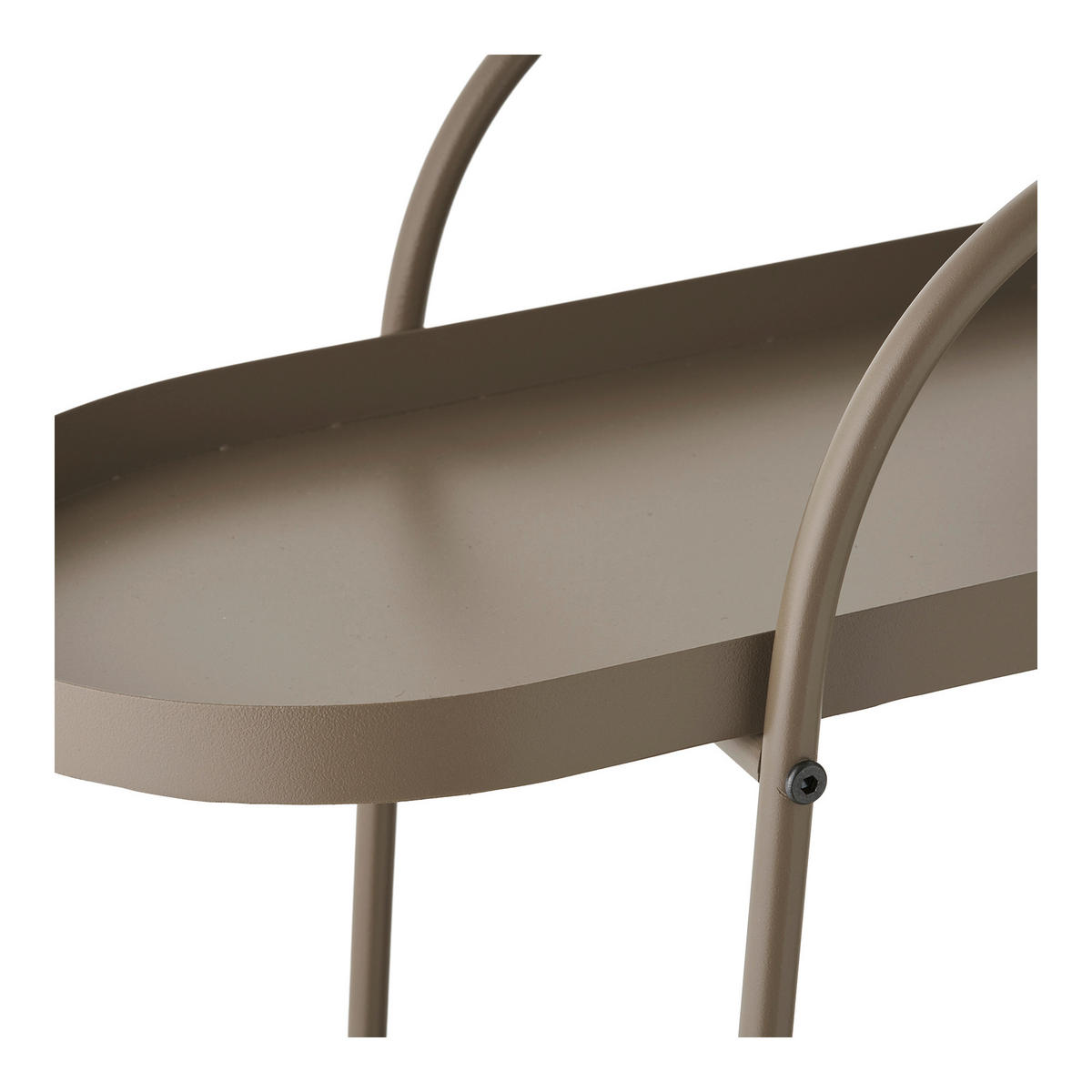 BARWAGEN in Hellbraun  - Hellbraun, Basics, Kunststoff/Metall (60/27,5/64cm)