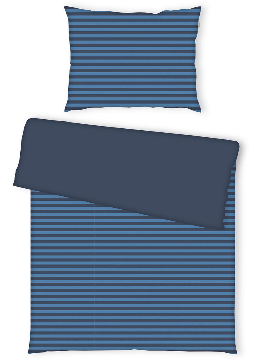 BETTWÄSCHE 140/200 cm  - Blau, Basics, Textil (140/200cm) - Tom Tailor