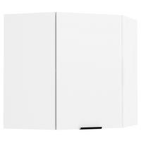 ECKOBERSCHRANK 57/60/57 cm  - Weiß, Trend, Holzwerkstoff/Kunststoff (57/60/57cm) - MID.YOU
