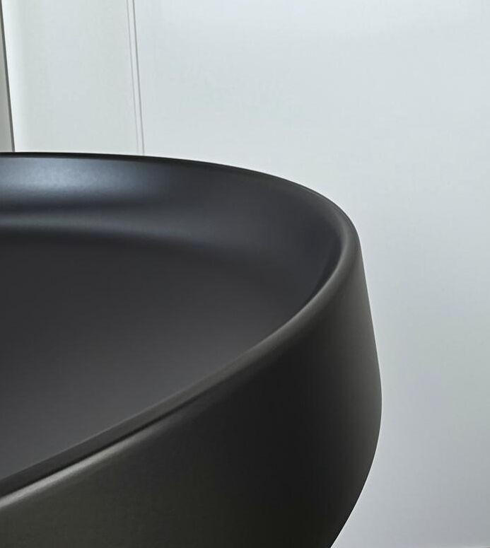 BEISTELLTISCH 70/70/36 cm Schwarz rund  - Schwarz, Design, Metall (70/70/36cm) - Landscape