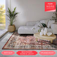 VINTAGE-TEPPICH 80/150/150 cm Asya Dunkelblau, Dunkelrot  - Dunkelblau/Dunkelrot, Design, Kunststoff/Textil (80/150/150cm) - Novel