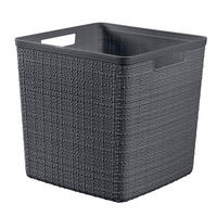 UNIVERZÁLNÍ KOŠÍK šedá - šedá, Basics, plast (28x28cm)