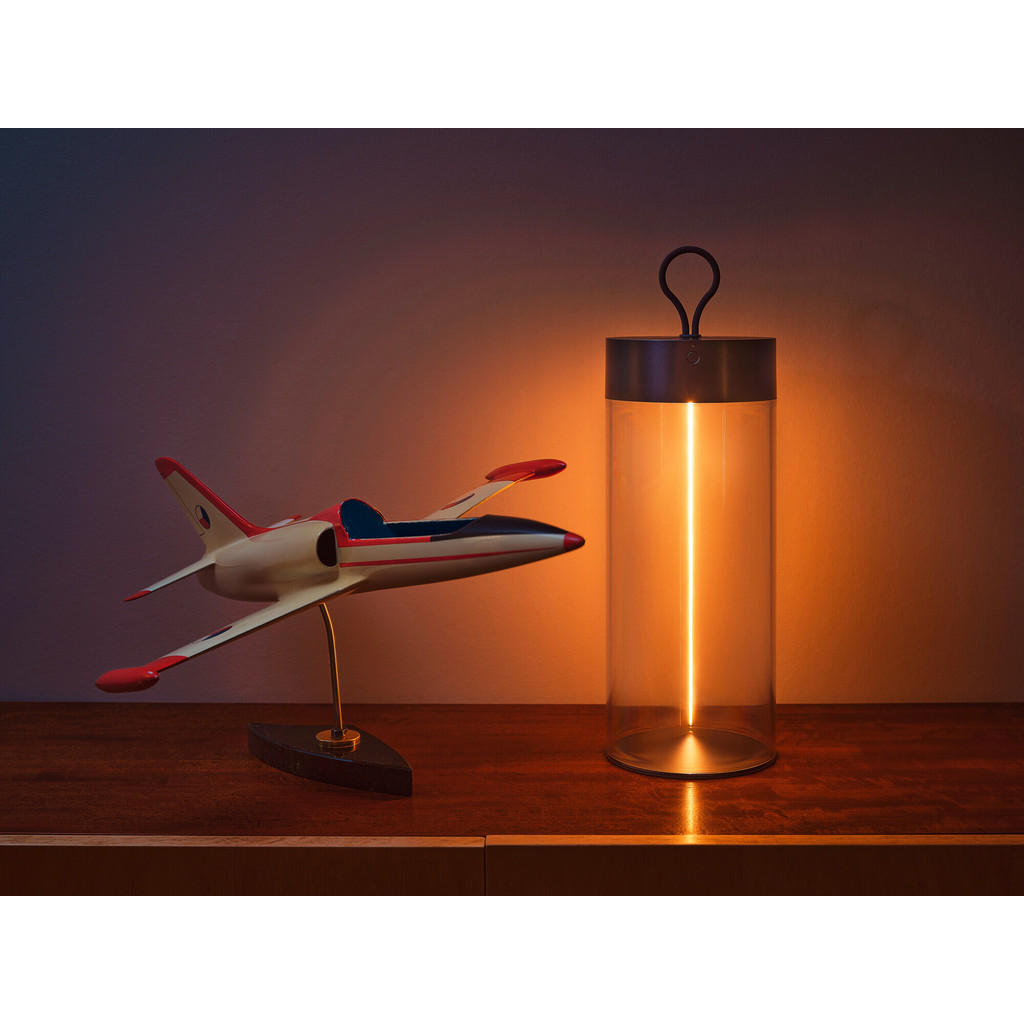 Thumbnail - Ledvance Akku-Tischleuchte Decor Filament, Transparent, Kunststoff, 32 cm, einfach zu transportieren, aufladbar über Usb...