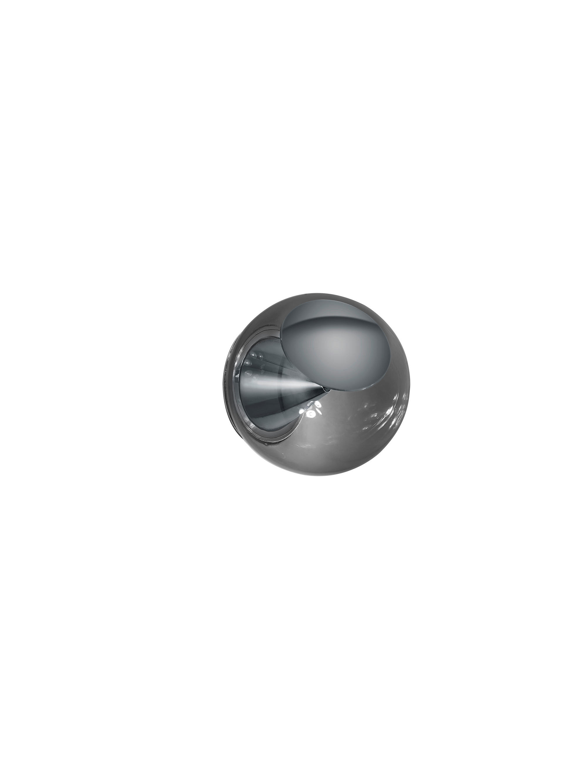 DECKENLEUCHTE  16/14 cm    - Chromfarben, KONVENTIONELL, Metall (16/14cm) - Helestra