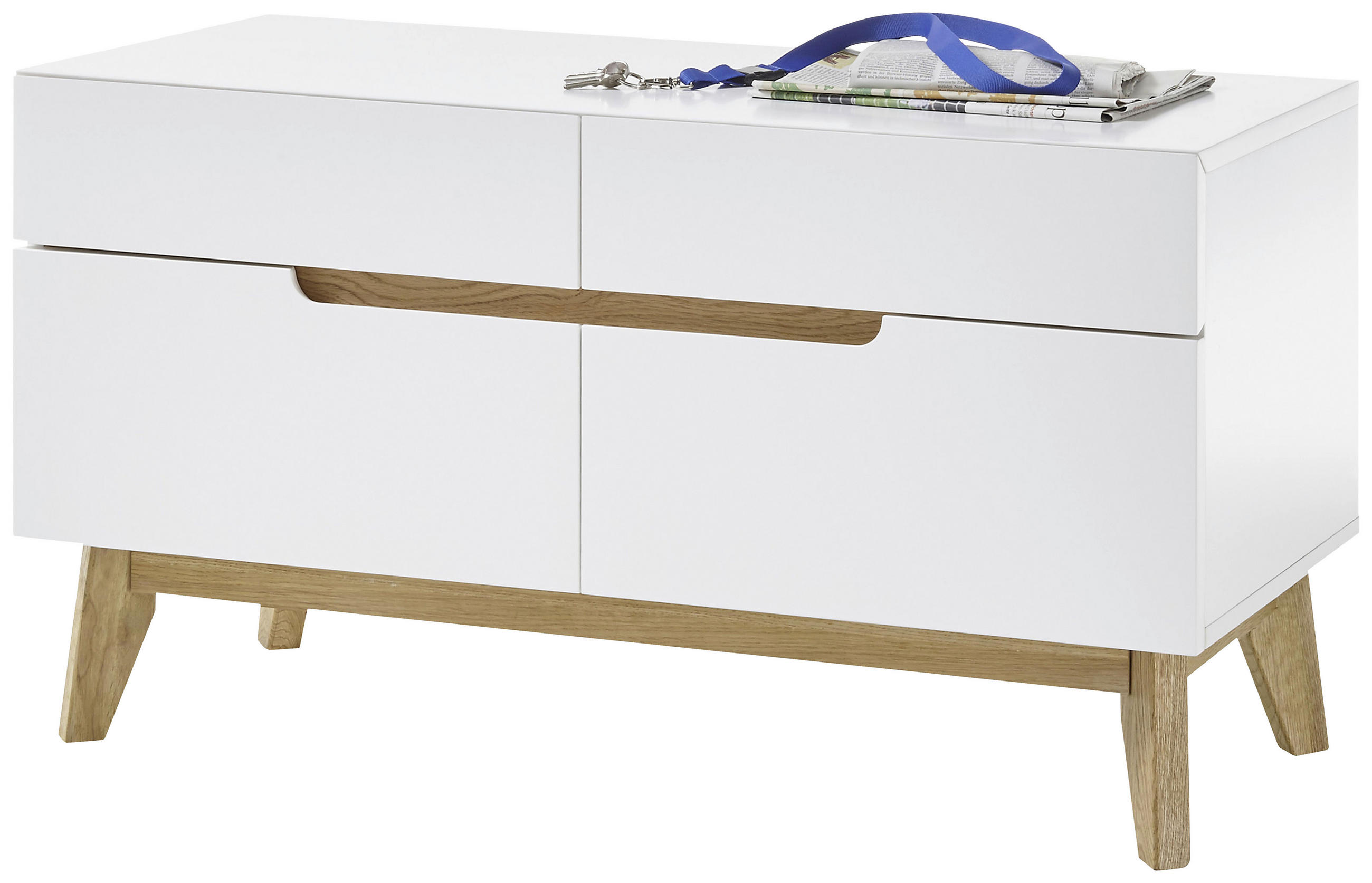 Livetastic LAVICA NA TOPÁNKY, prírodná farba, biela, 97/53/40 cm.