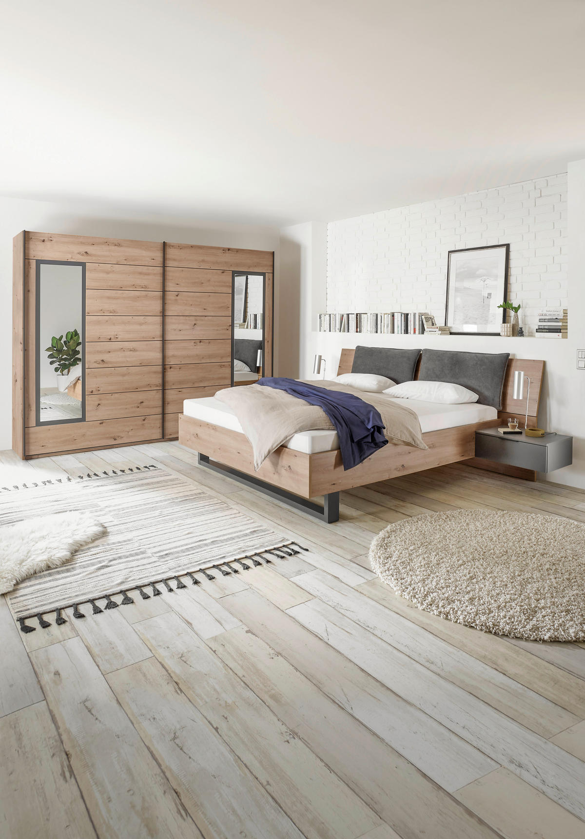 PASSEPARTOUTRAHMEN 280/215/23 cm   - Graphitfarben, LIFESTYLE, Holzwerkstoff (280/215/23cm) - Carryhome