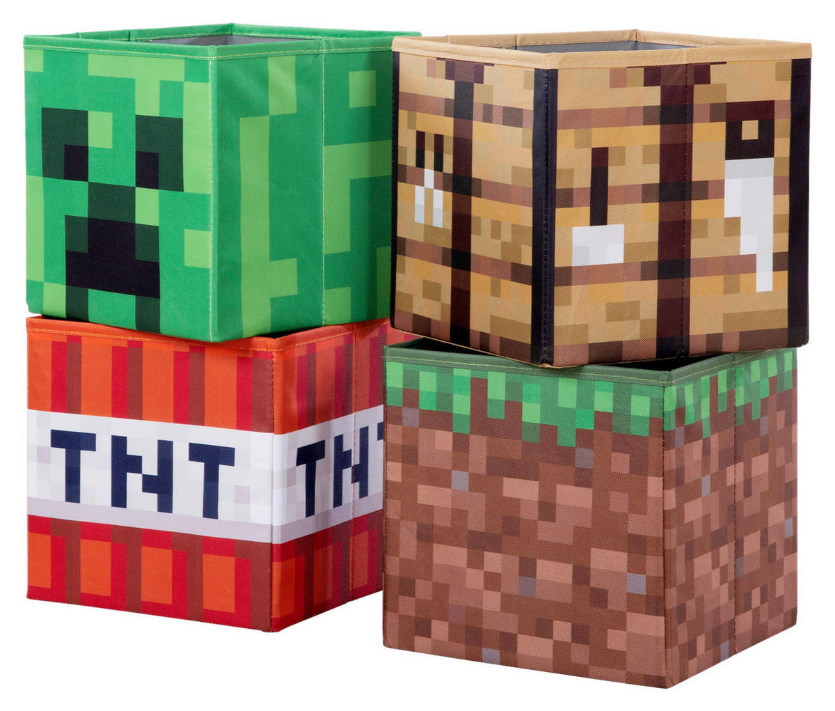 KINDERSITZBANK MINECRAFT  - Multicolor/Grau, MODERN, Holzwerkstoff/Textil (119/60/30cm) - Minecraft