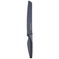 BROTMESSER 32,5 cm  - Schwarz, MODERN, Kunststoff/Metall (32,5cm) - Echtwerk